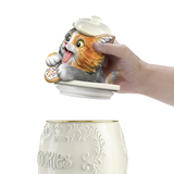 Ceramic Kitty Cookie Jar