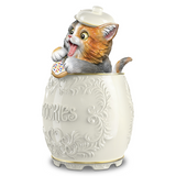 Ceramic Kitty Cookie Jar