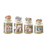 4 Cats Canisters With Freshness Seal