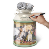 4 Cats Canisters With Freshness Seal