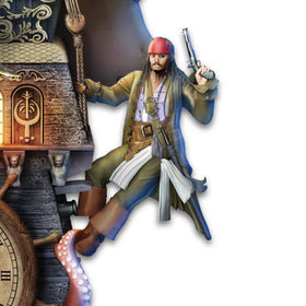 Disney Pirates Of The Caribbean Illuminated Wall Clock