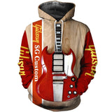 1963 Gibson SG Custom 3D All Over Printed Clothes TA0330