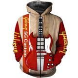 1963 Gibson SG Custom 3D All Over Printed Clothes TA0330