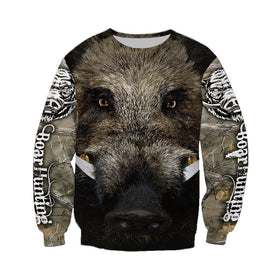 3D Printed Camo Wild Boar Portrait Clothes TA0102